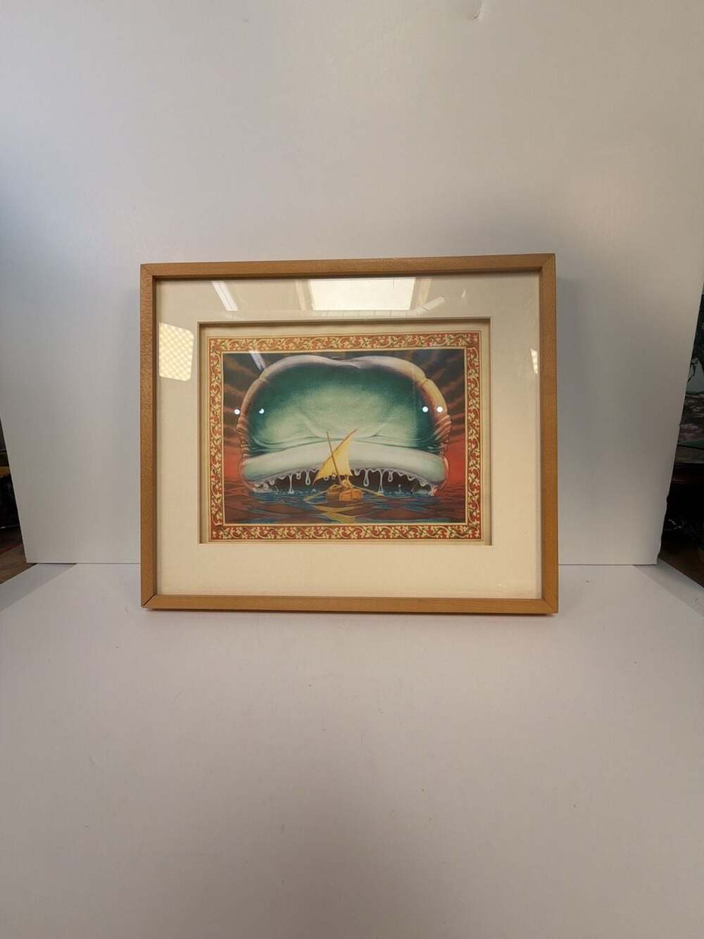 Michael Humphries Pinocchio Monstro The Whale Framed Art Print